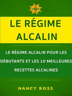 cover image of Le régime alcalin